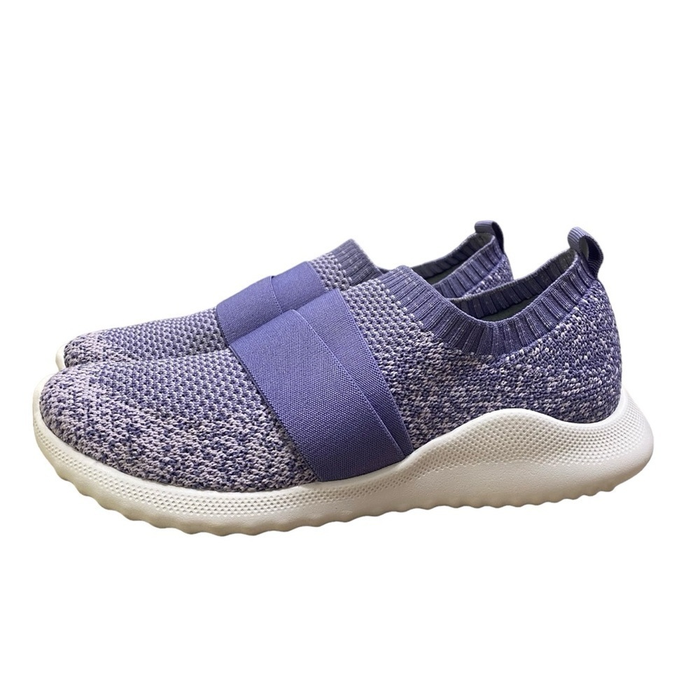 Aetrex Women’s Purple White Allie Arch Support Comfort Sneakers Size 9 - 9.5
